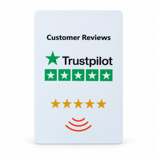 Nfc review card - review, trustpilot