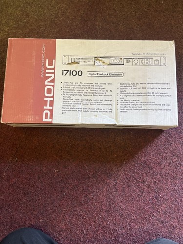 Phonic 1700 digital - 1700,