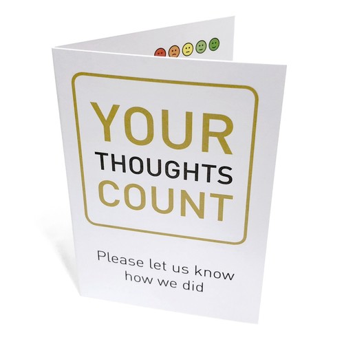 Customer comment card - customer,