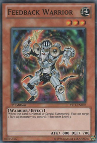 Feedback warrior ys11 en007 - -, ys11-en007