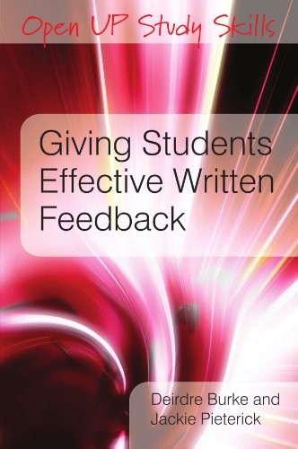 Giving students effective