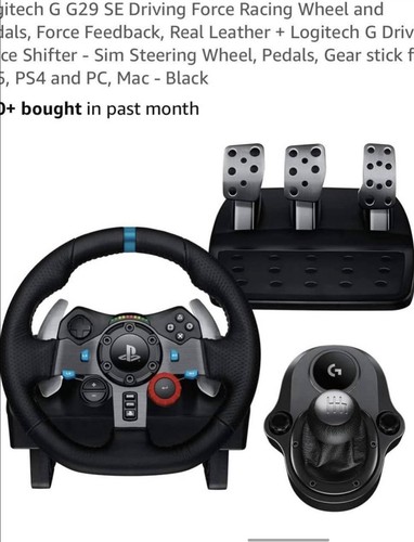 Logitech g29 racing wheel - logitech,