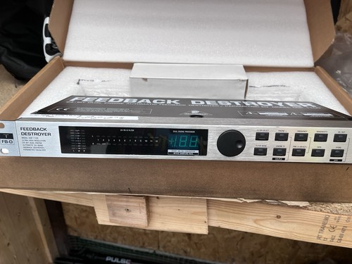 Behringer feedback destroyer - behringer,
