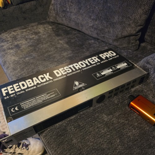 Behringer feedback destroyer - behringer,