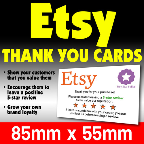 Etsy thank you cards silk - thank,