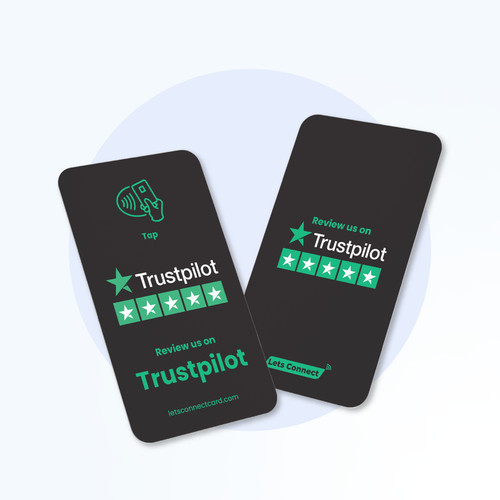 Trustpilot review card nfc - review, qr