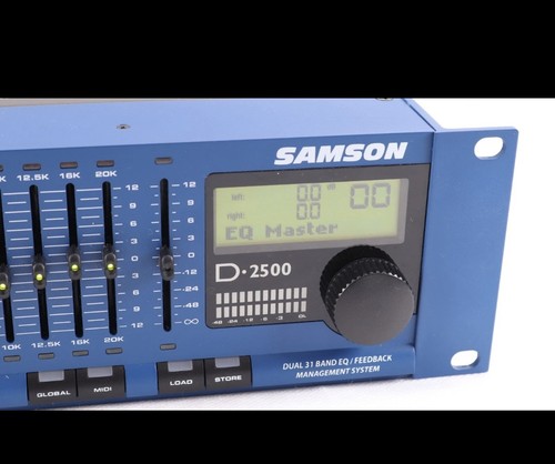 Faulty samson 2500 - de-2500, dual