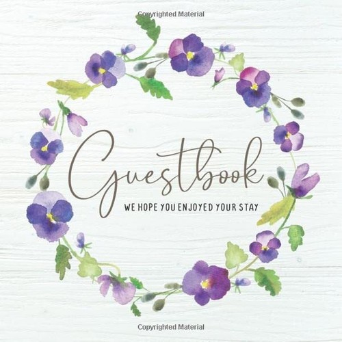 Guest book visitors - book,,